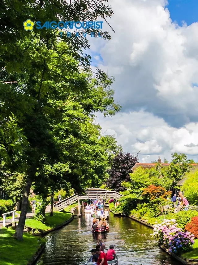   Du lịch Châu Âu 2022 - Tìm hiểu về làng cổ tích Giethoorn