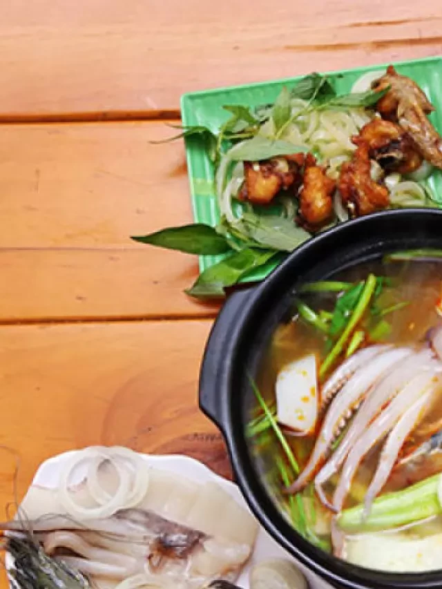   Cách làm lẩu hải sản cho 2 người ăn đơn giản nhất