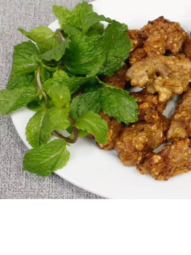   Công thức làm vịt chiên vừng thơm giòn, cực đưa cơm!