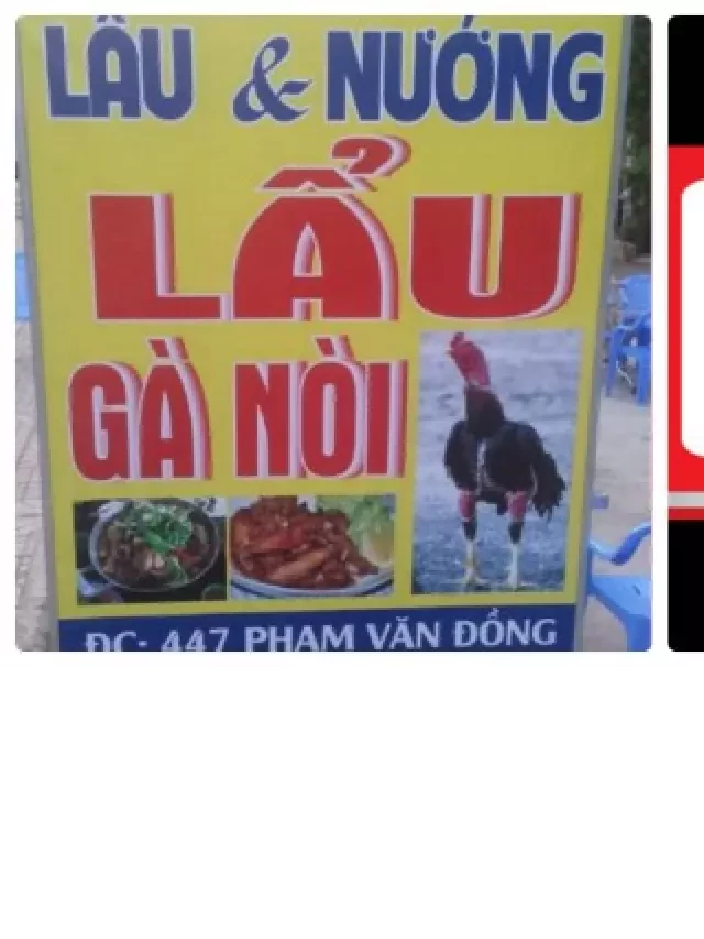   Quán Lẩu Gà Nòi: Món ngon không thể bỏ qua ở Quận Bình Thạnh, Gò Vấp