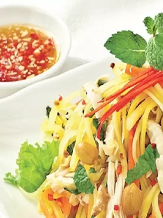   Cách làm nộm vịt xoài xanh: Món ăn ngon khó cưỡng
