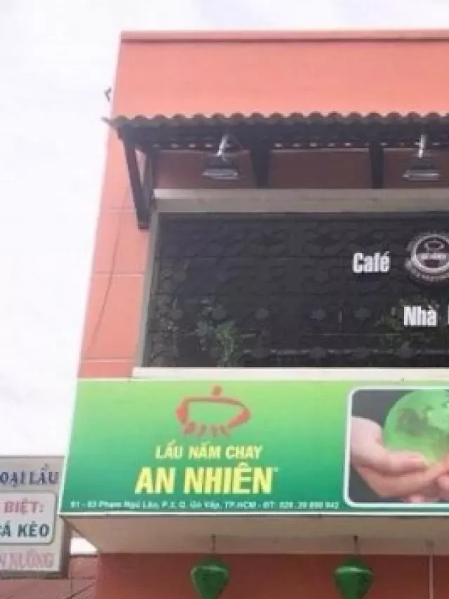   Lẩu Nấm Chay An Nhiên Quận 1